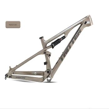 TWITTER OVERLORD велосипедна рамка с пълно спиране от въглеродни влакна с амортизация soft tail XC внедорожная рамка за планински велосипеда29